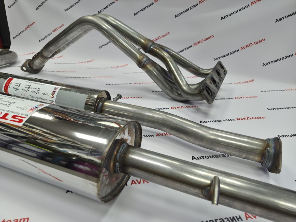 Выхлопная система STT PERFORMANCE на ВАЗ 2170 из нержавеющей стали aisi 409